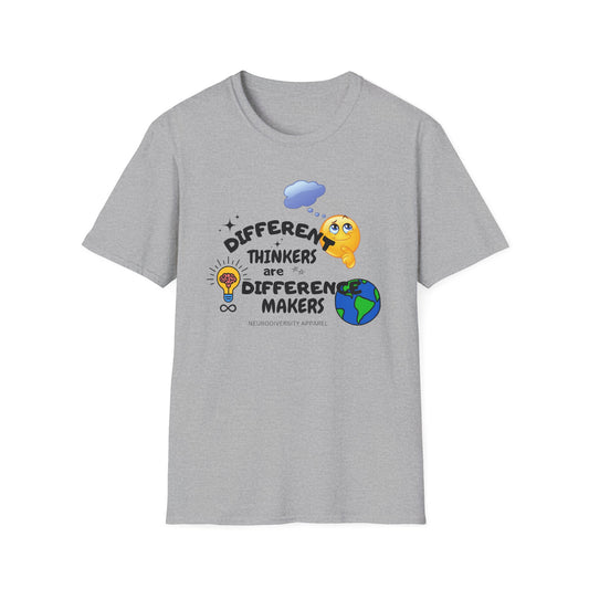 “Different Thinkers Are Difference Makers” T-Shirt