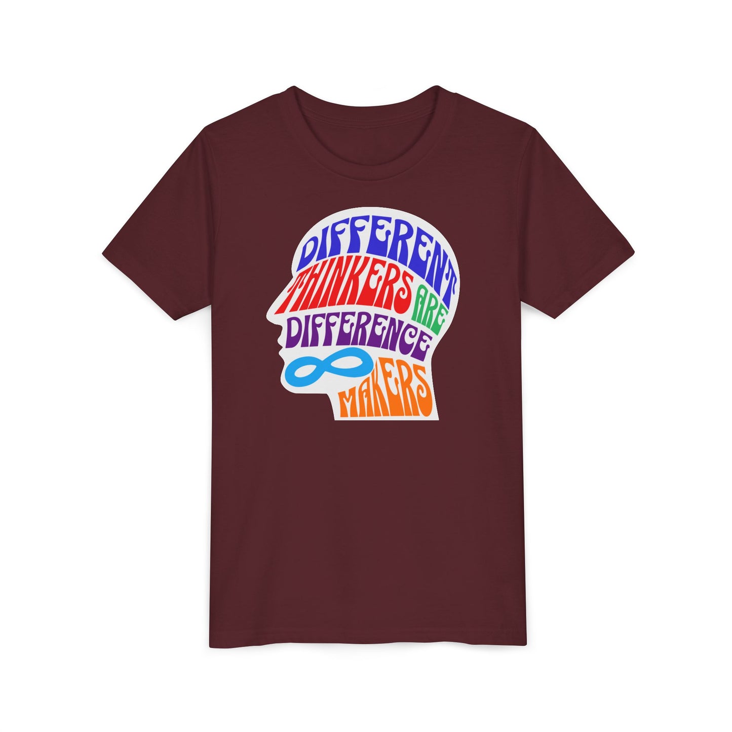 "Different Thinks are Difference Makers" Youth T Shirt