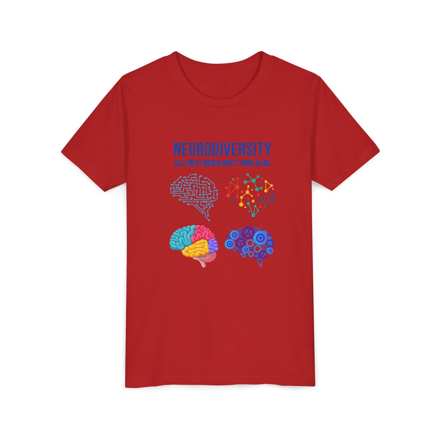 “All Great Minds Don’t Think Alike” Youth Tee