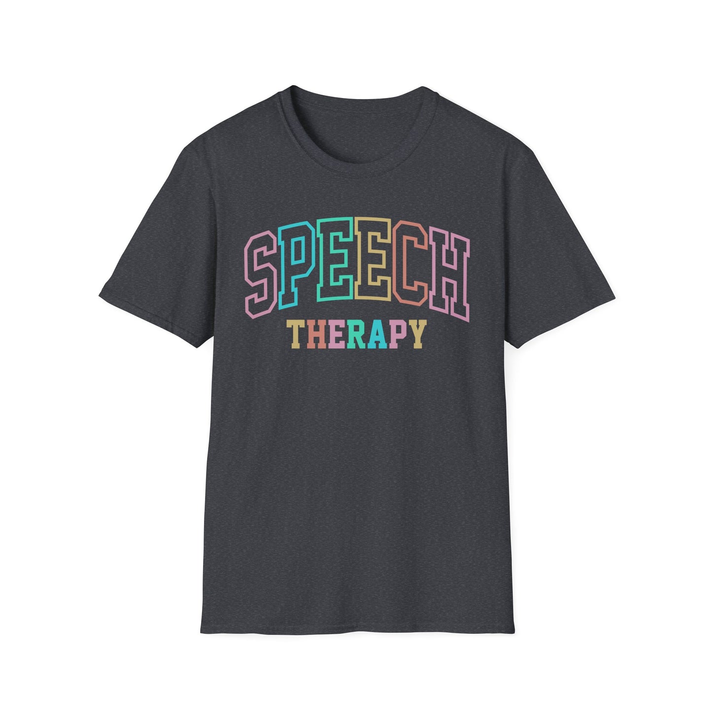 SPEECH THERAPY PASTEL ADULT T-SHIRT
