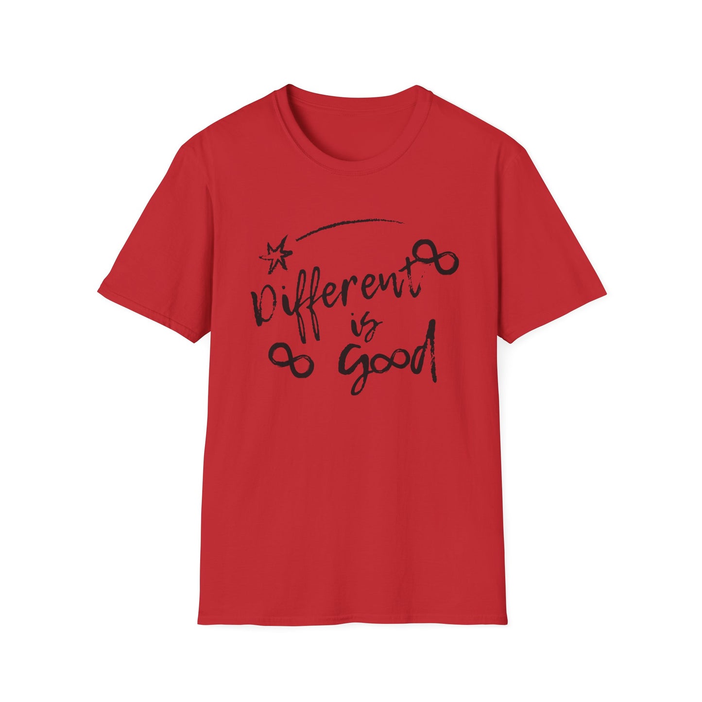 "Different Is Good" Adult T Shirt