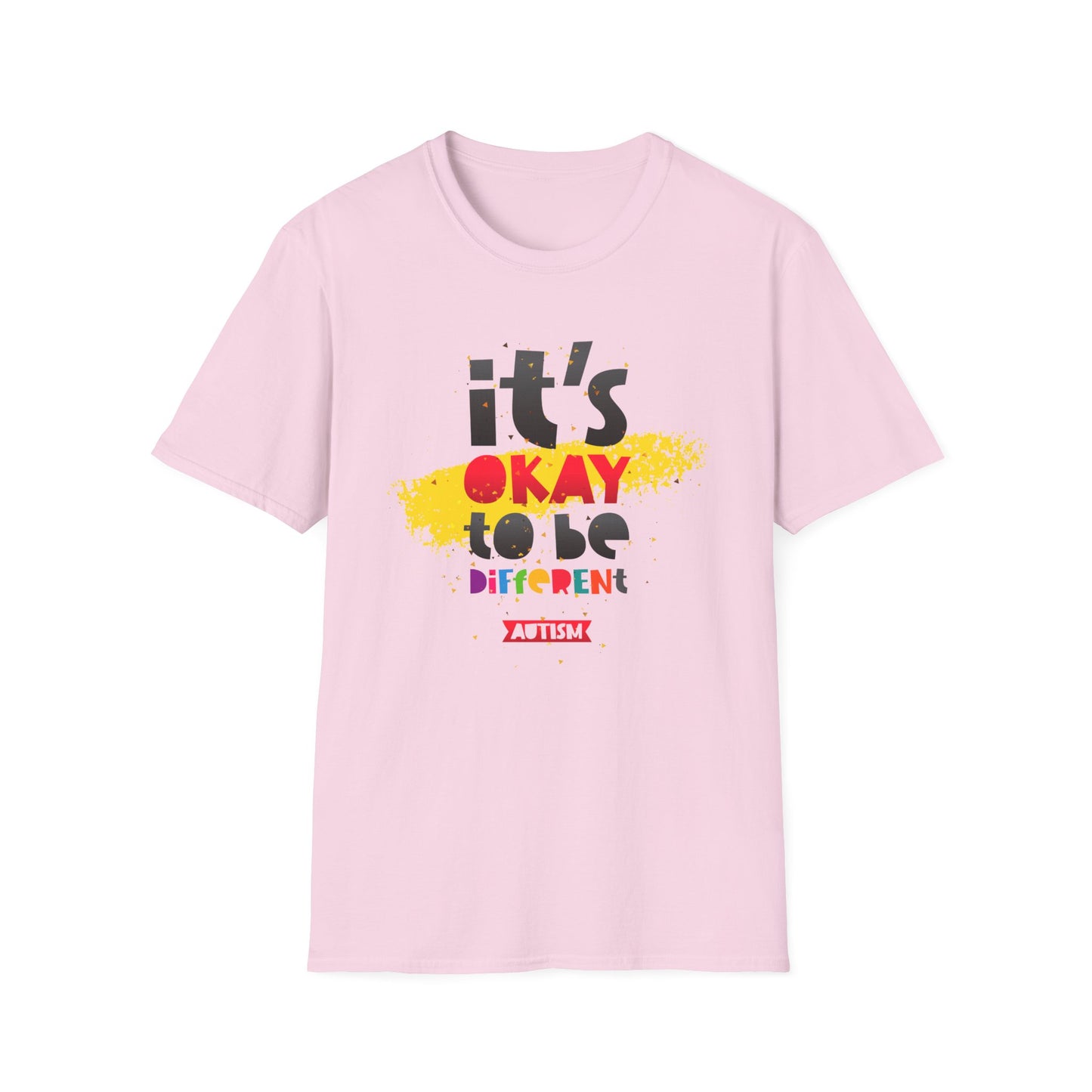 "It's Okay to Be Different" Adult T-Shirt