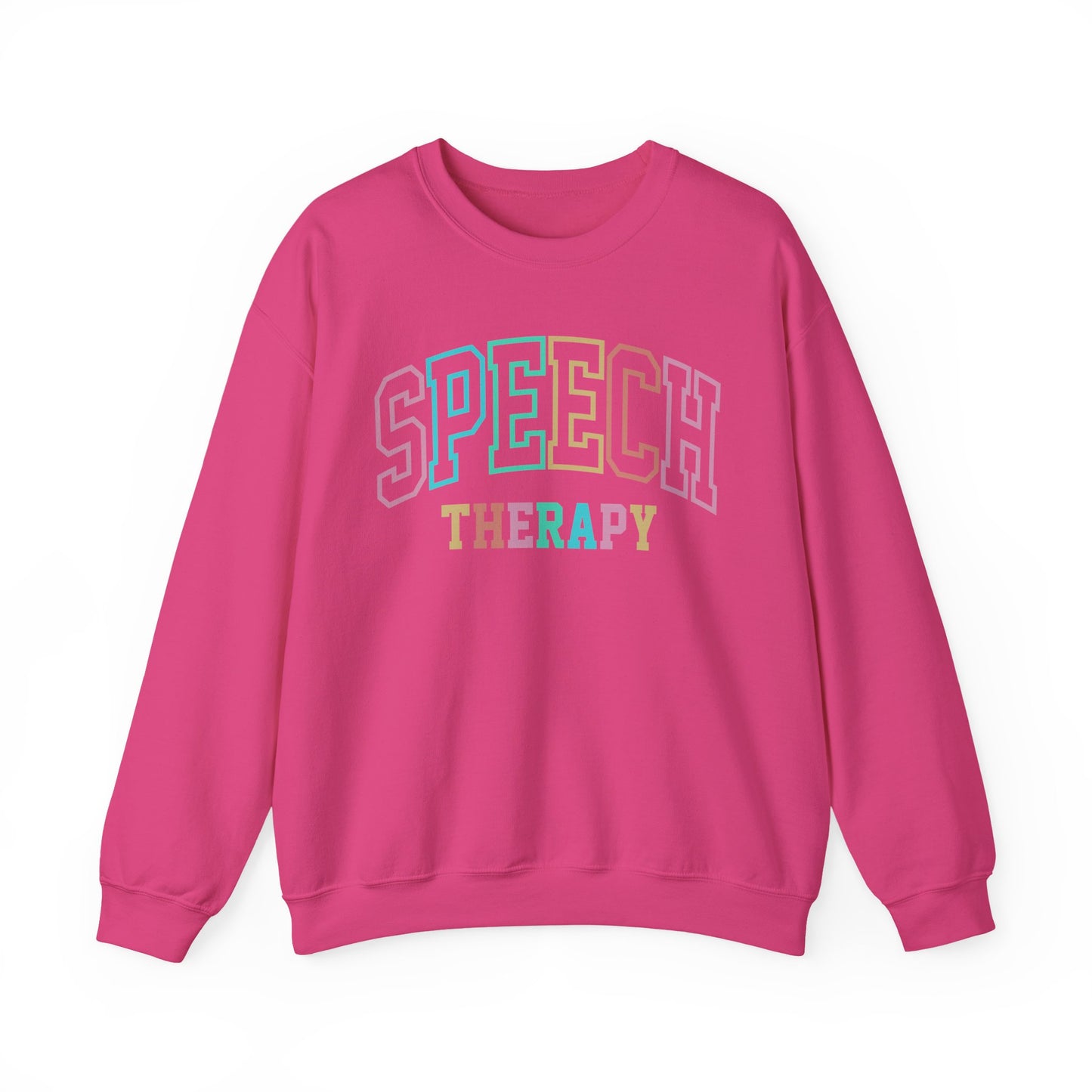 SPEECH THERAPY PASTEL PRINT CREWNECK