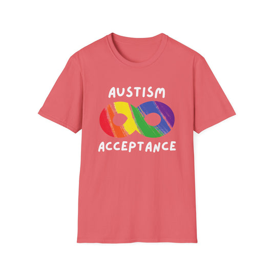"Autism Acceptance" Adult T Shirt