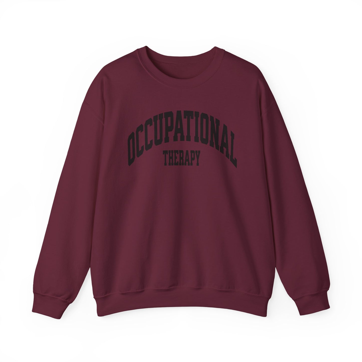 OCCUPATIONAL THERAPY UNIVERSITY BLACK CREWNECK