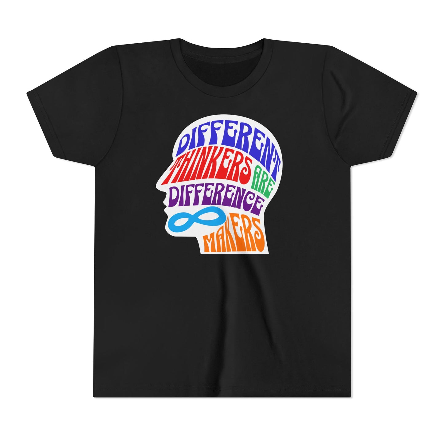 "Different Thinks are Difference Makers"  Youth T Shirt