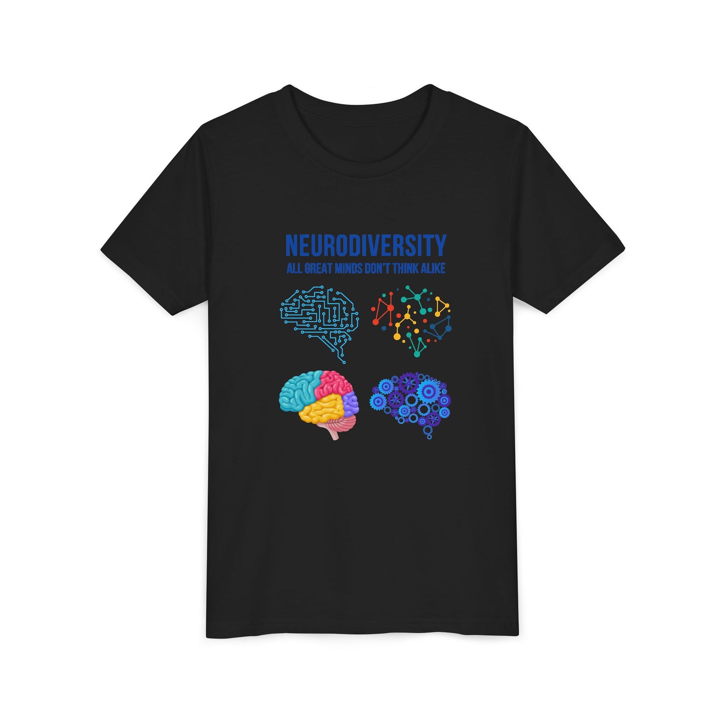 “All Great Minds Don’t Think Alike” Youth Tee