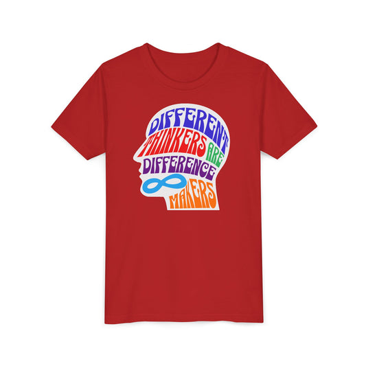 "Different Thinks are Difference Makers"  Youth T Shirt