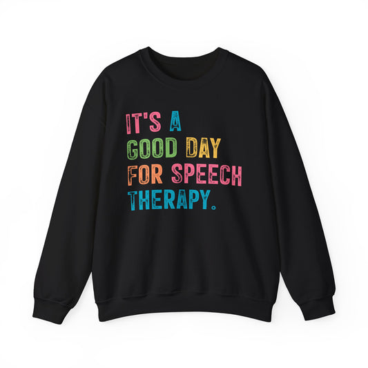 "IT'S A GOOD DAY FOR SPEECH" Crewneck