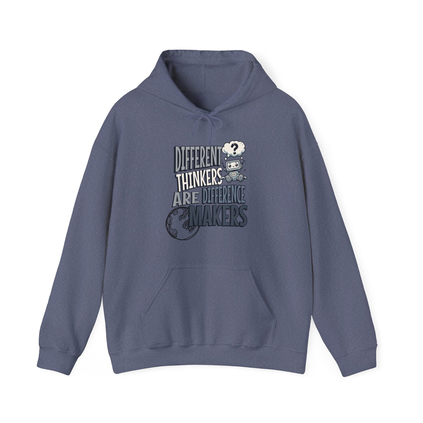"DIFFERENT THINKERS ARE DIFFERENT MAKERS" Adult Hoodie