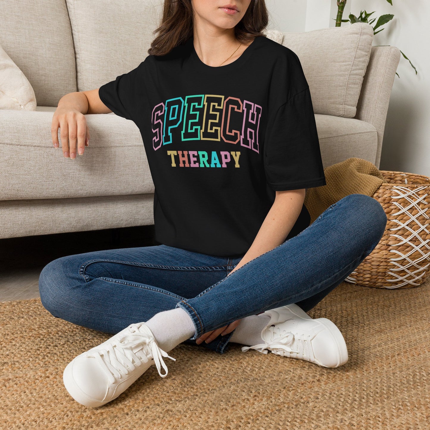 SPEECH THERAPY PASTEL ADULT T-SHIRT