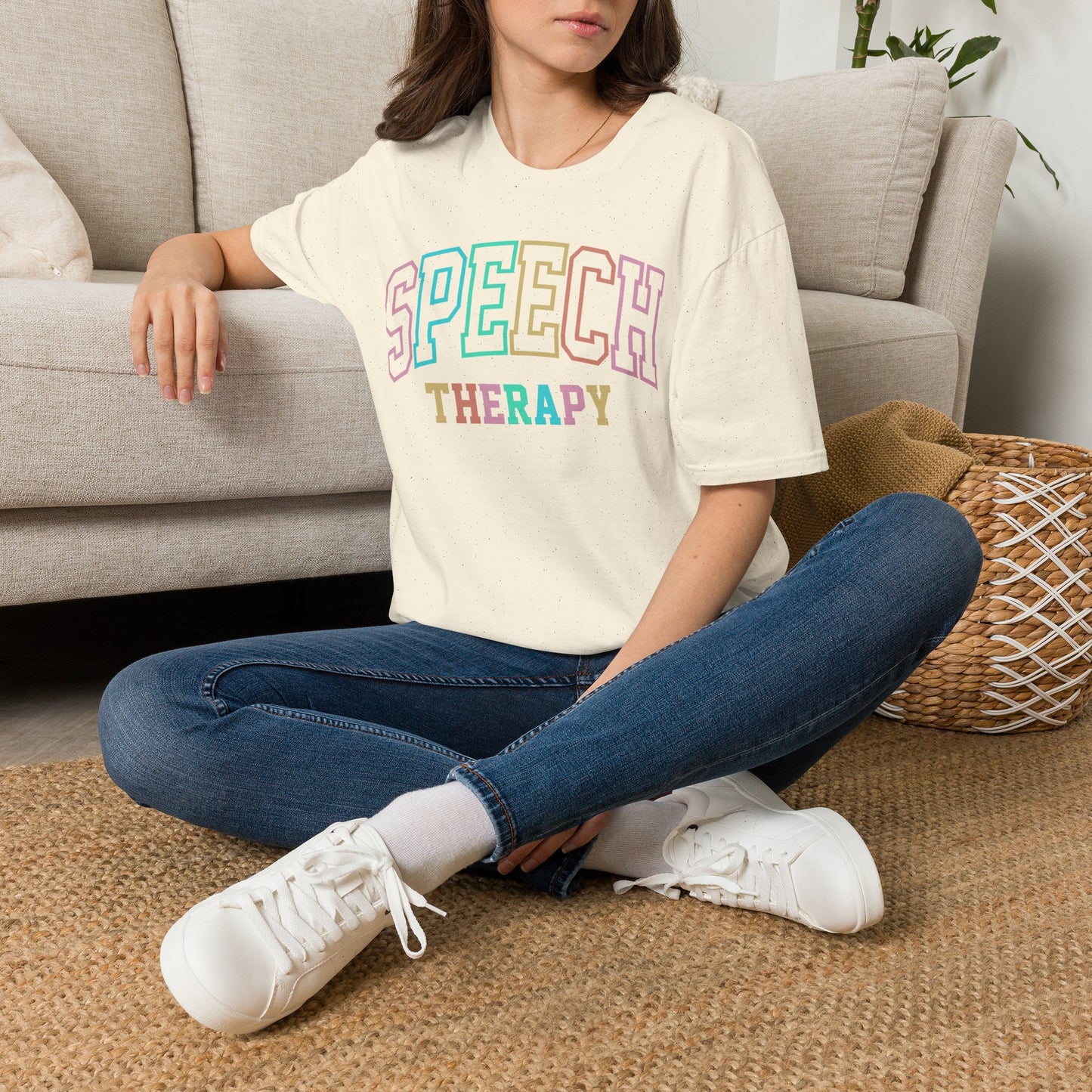 SPEECH THERAPY PASTEL ADULT T-SHIRT