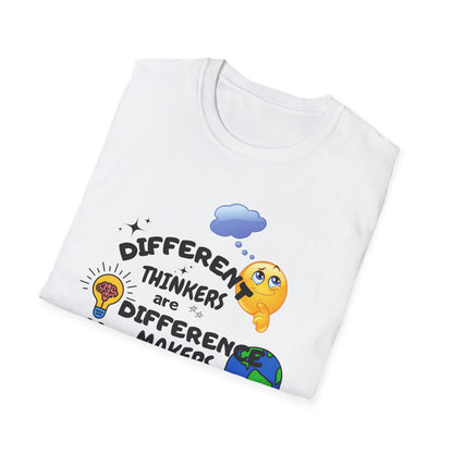 “Different Thinkers Are Difference Makers” T-Shirt
