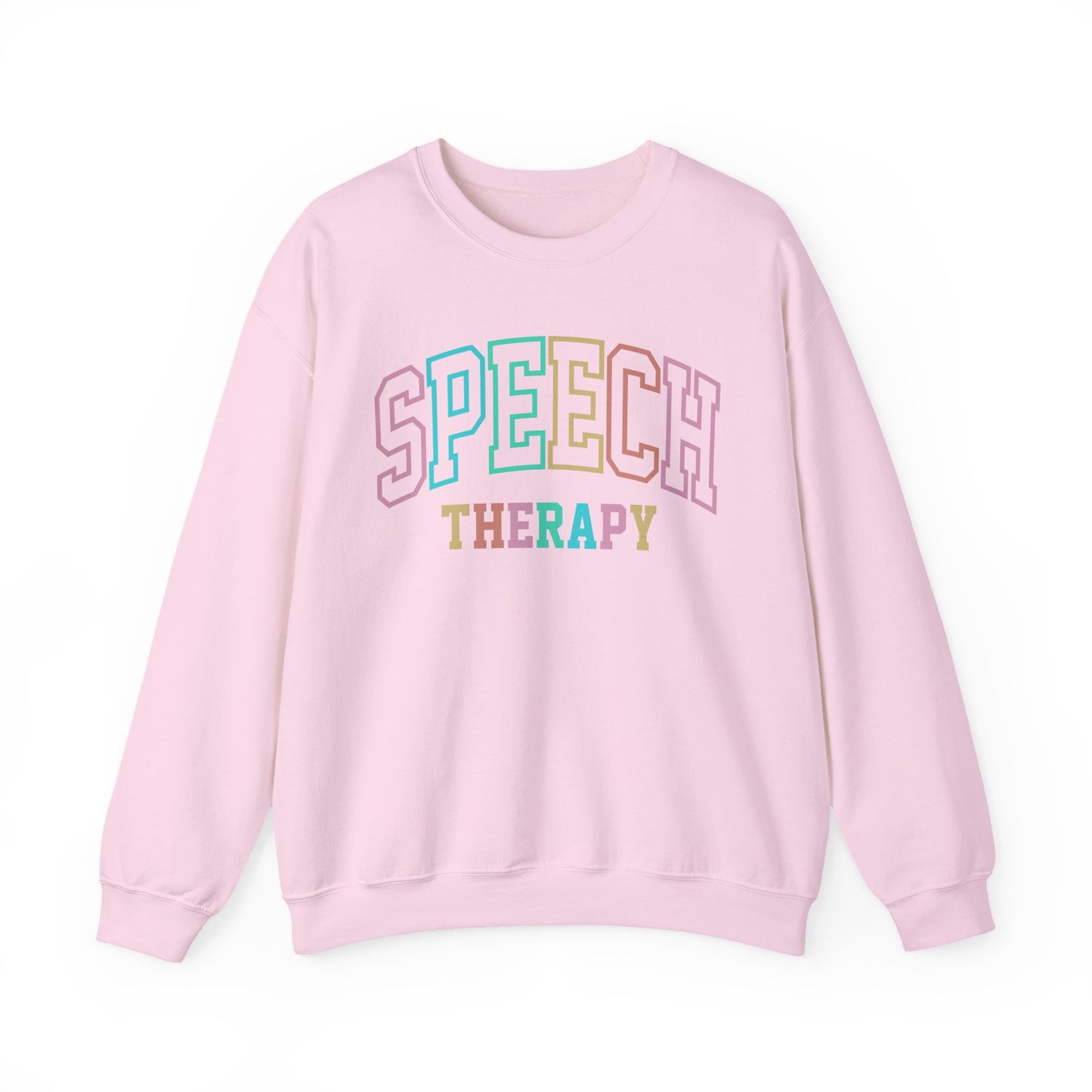 SPEECH THERAPY PASTEL PRINT CREWNECK