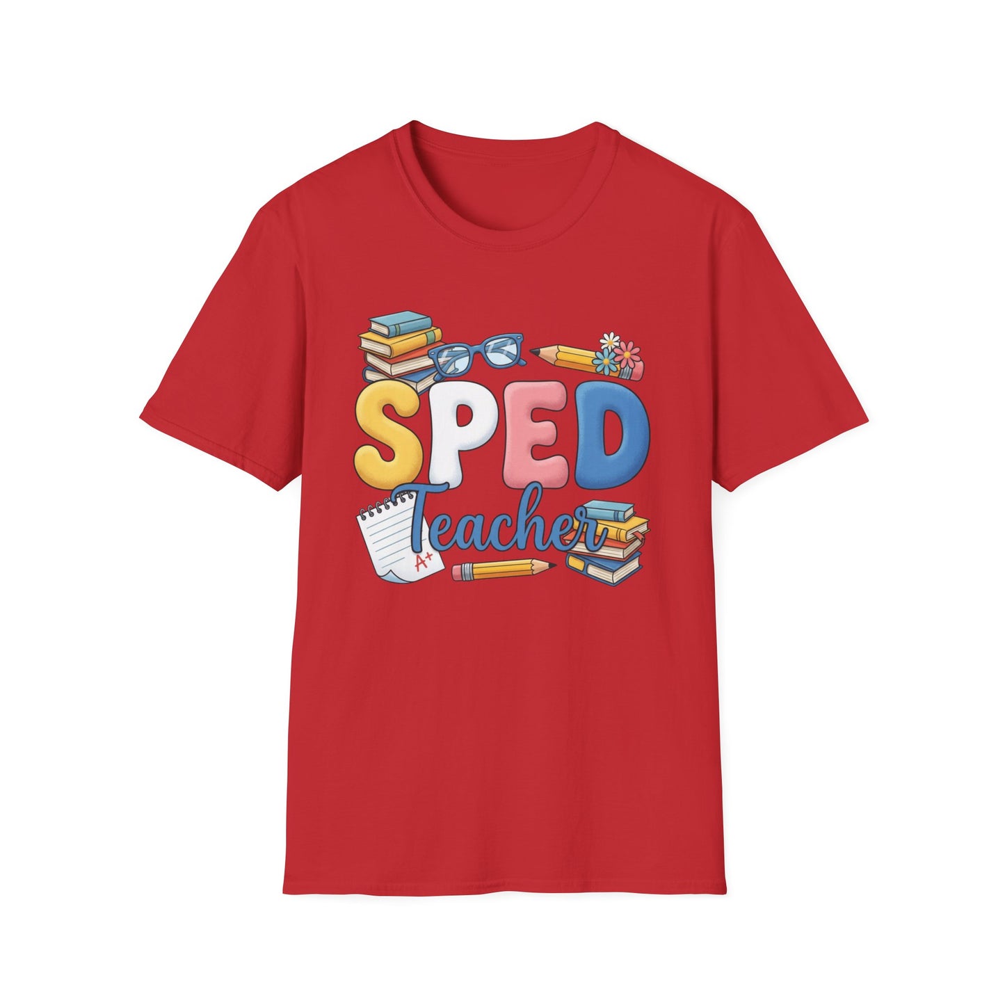 "SPED TEACHER" Adult T-Shirt