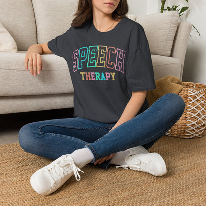 SPEECH THERAPY PASTEL ADULT T-SHIRT
