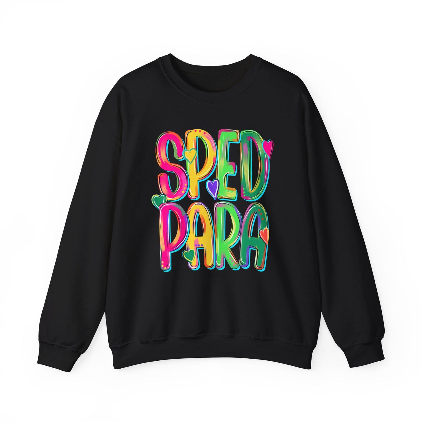 "SPED PARA" Crewneck