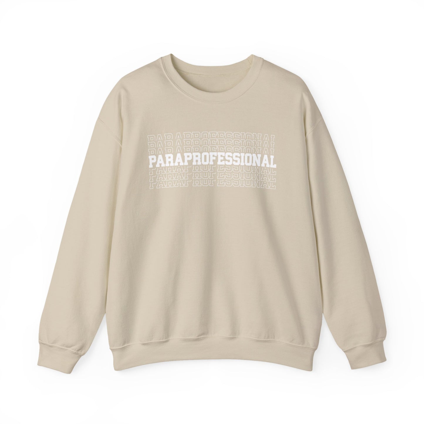 "PARAPROFESSIONAL ECHO" Crewneck