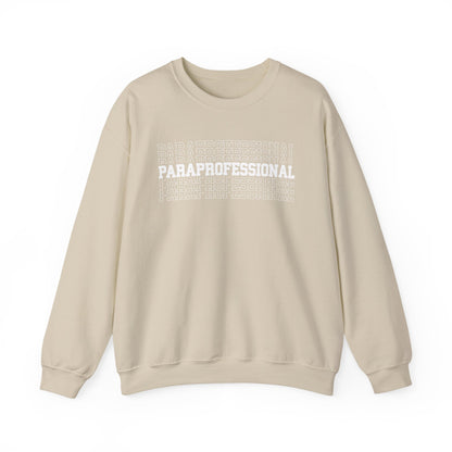 "PARAPROFESSIONAL ECHO" Crewneck