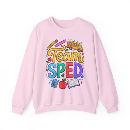 "TEAM SPED" Crewneck