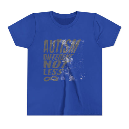 "Autism Different Not Less" Youth T Shirt