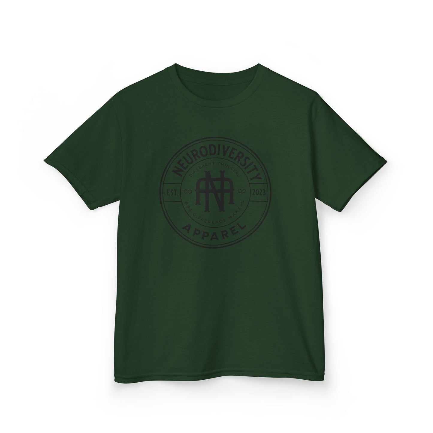 “NEURODIVERSITY APPAREL BADGE”  Youth Tee