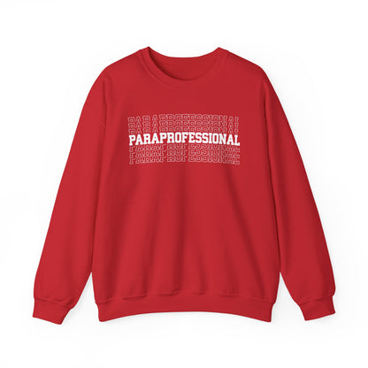 "PARAPROFESSIONAL ECHO" Crewneck