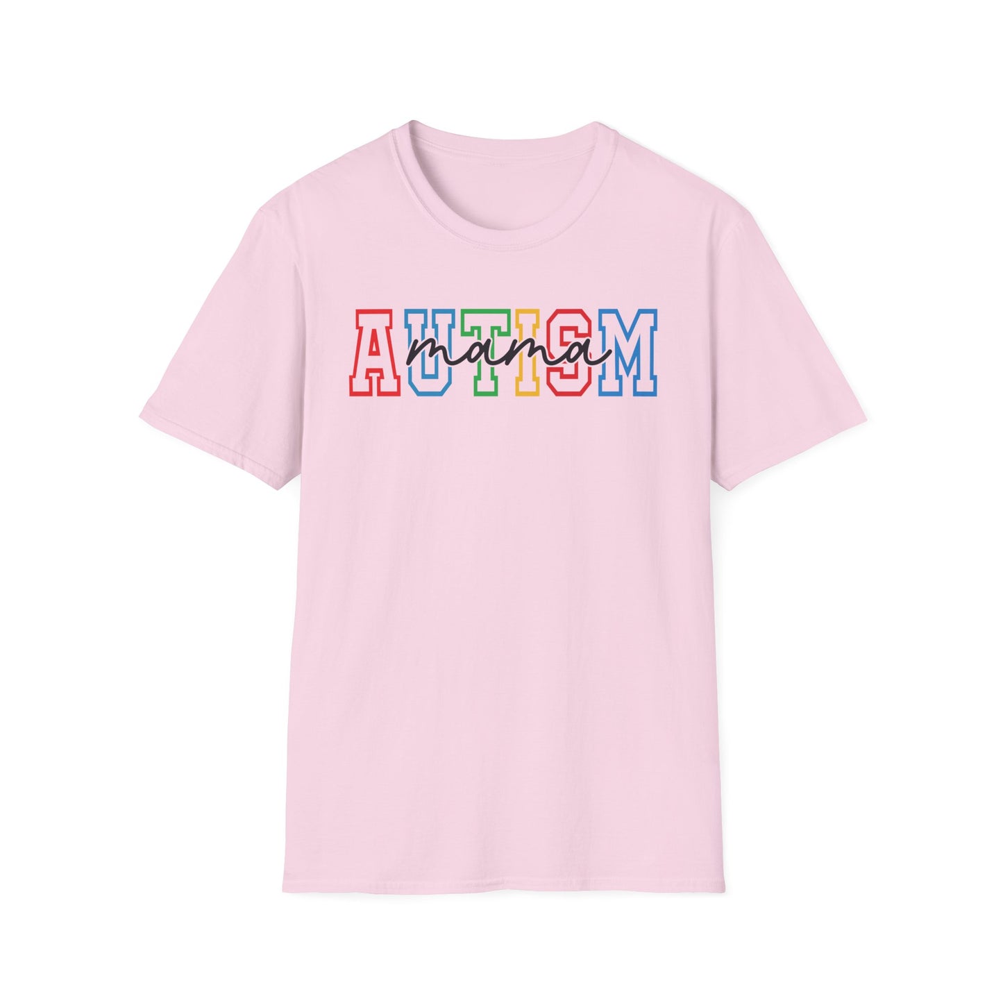 "AUTISM MAMA" Adult T Shirt