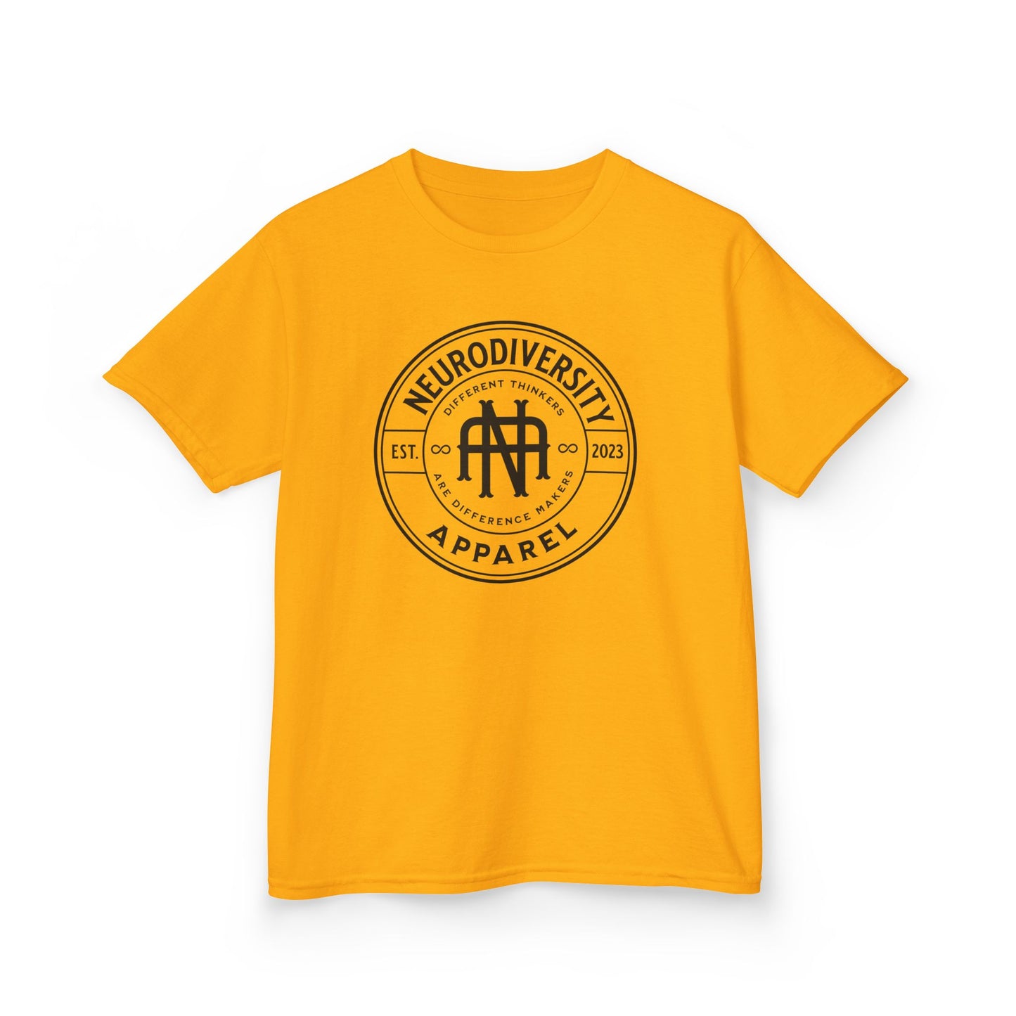 “NEURODIVERSITY APPAREL BADGE”  Youth Tee