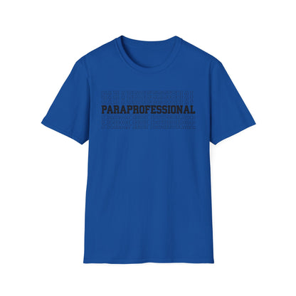 "PARAPROFESSIONAL ECHO" Adult T-Shirt