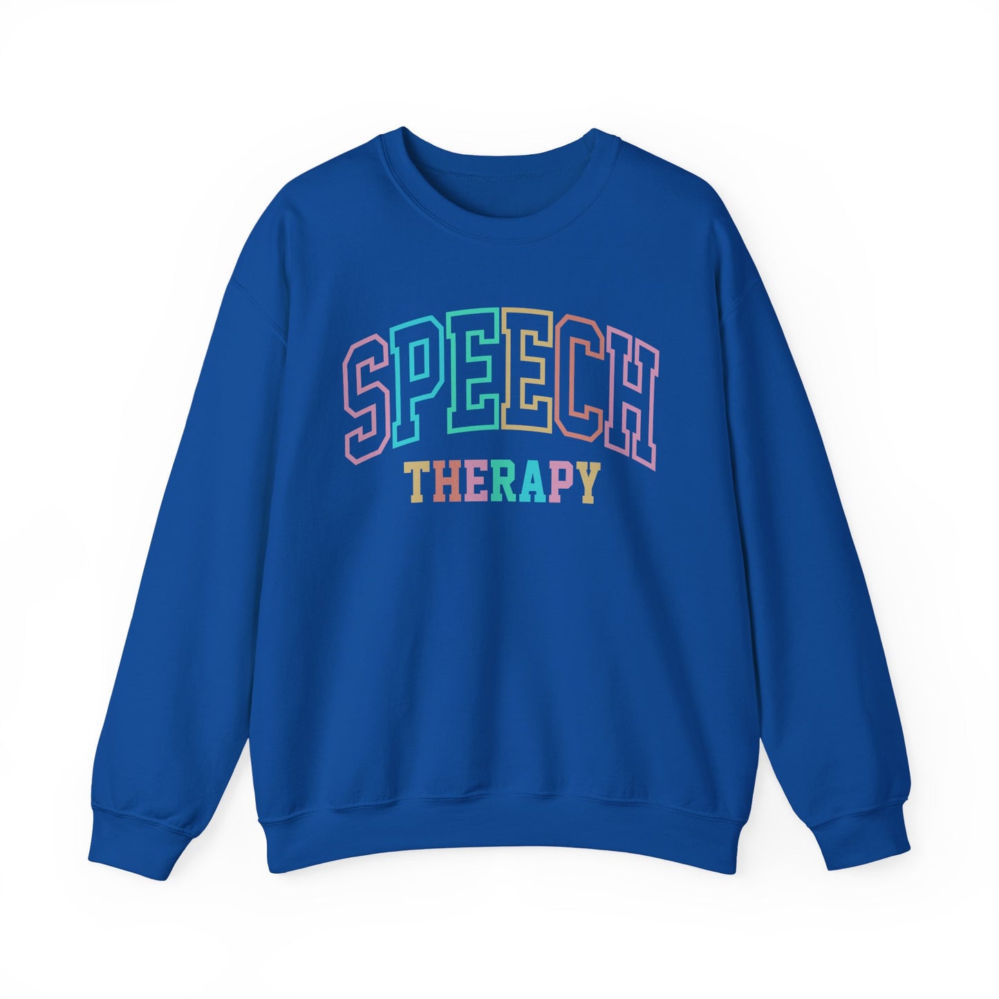 SPEECH THERAPY PASTEL PRINT CREWNECK