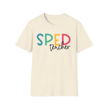 SPED Teacher T-Shirt — Colorful Special Education Shirt for Teachers