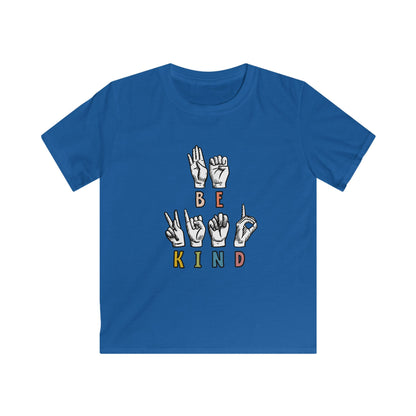 "Be Kind Sign Language Youth" T Shirt