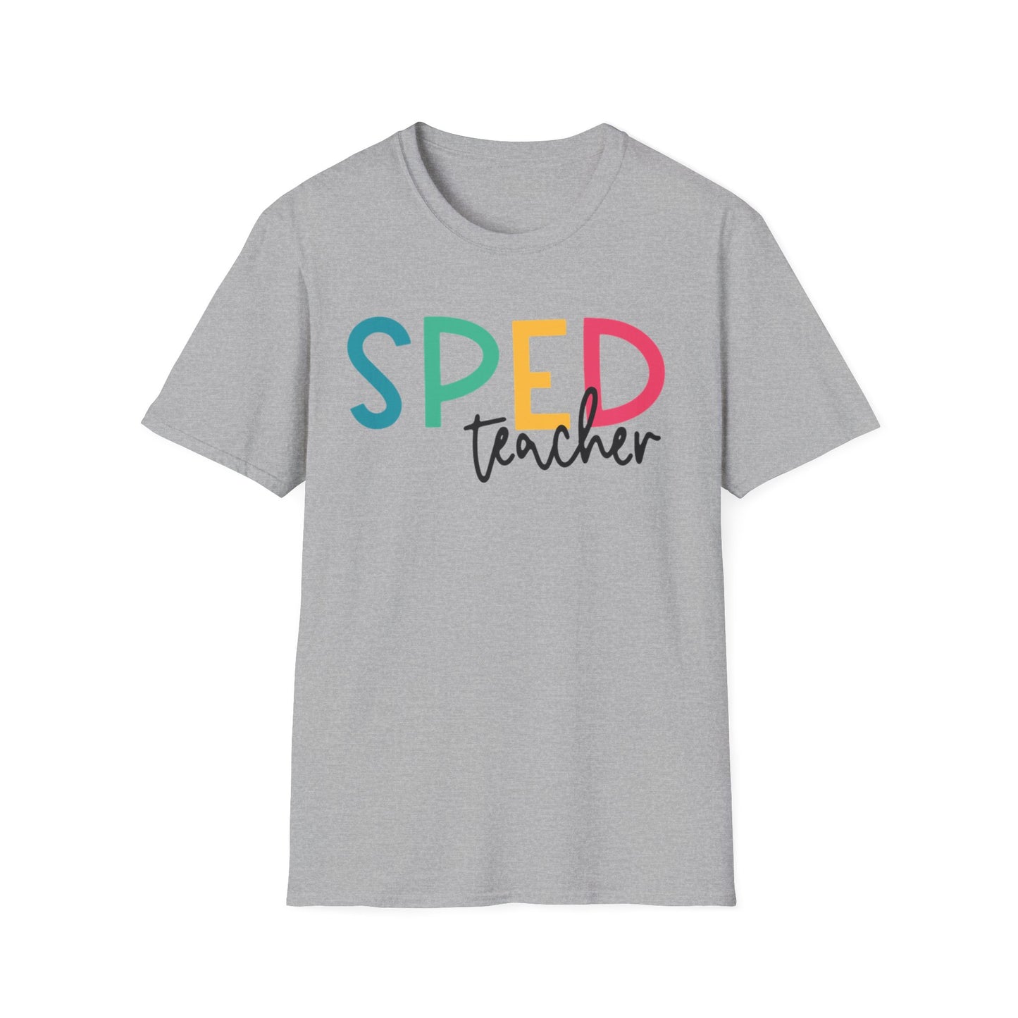 SPED Teacher T-Shirt — Colorful Special Education Shirt for Teachers