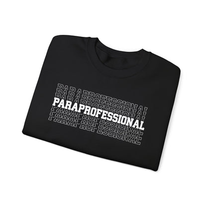 "PARAPROFESSIONAL ECHO" Crewneck
