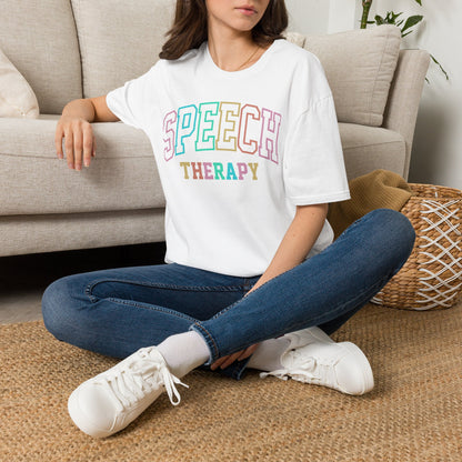 SPEECH THERAPY PASTEL ADULT T-SHIRT