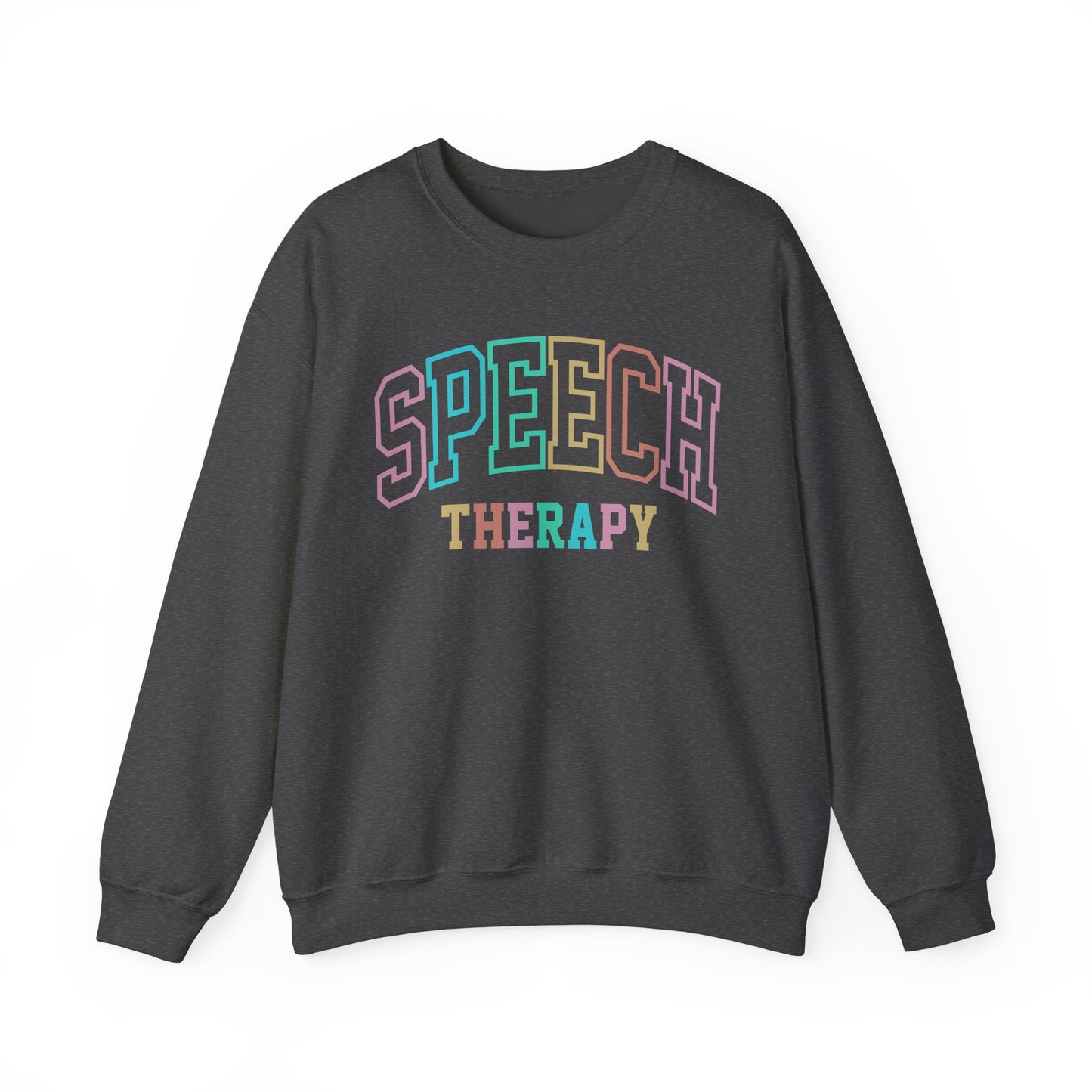 SPEECH THERAPY PASTEL PRINT CREWNECK