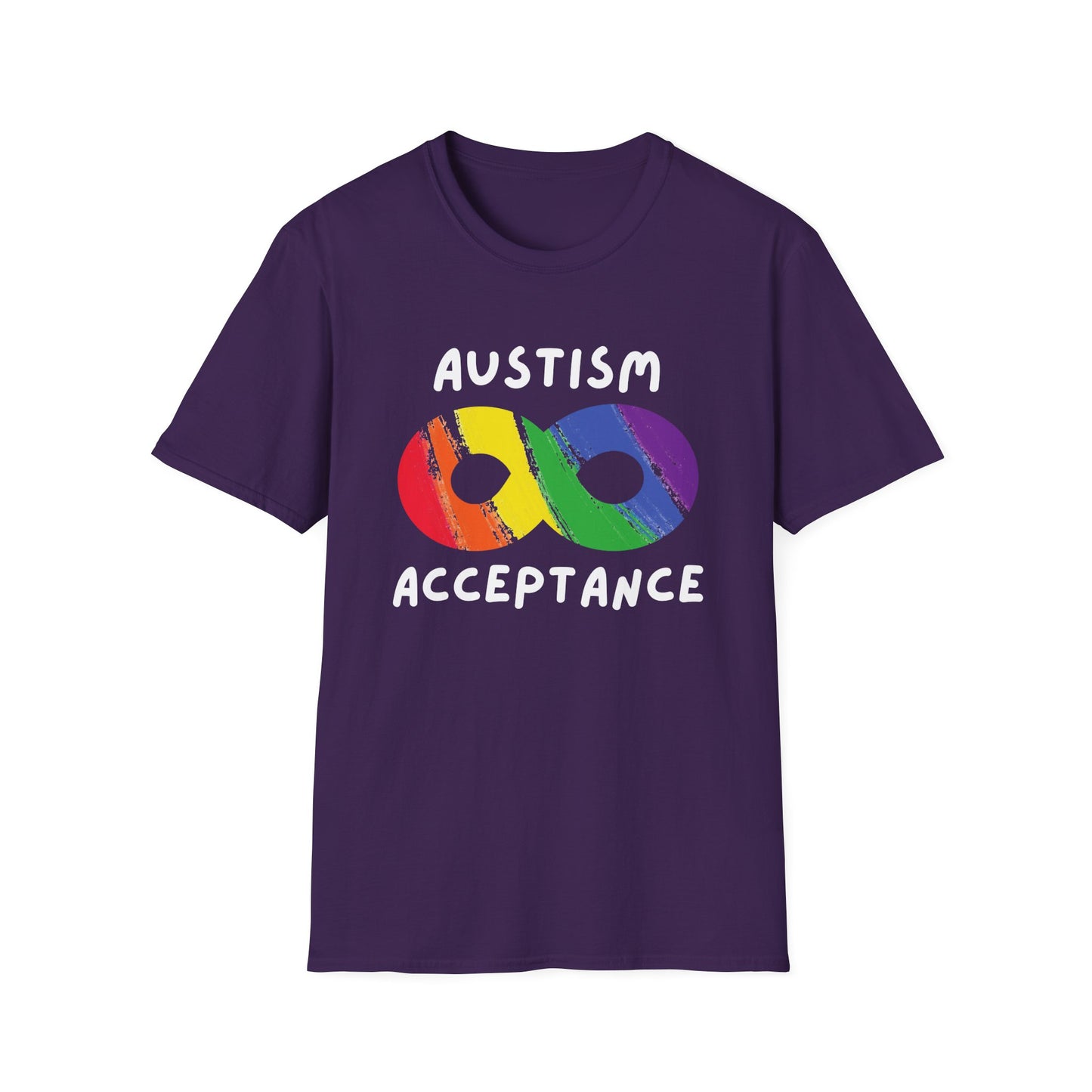 "Autism Acceptance" Adult T Shirt