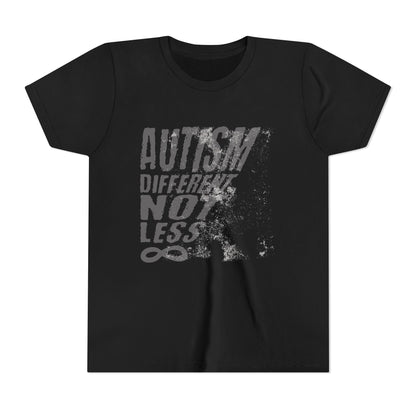 "Autism Different Not Less" Youth T Shirt