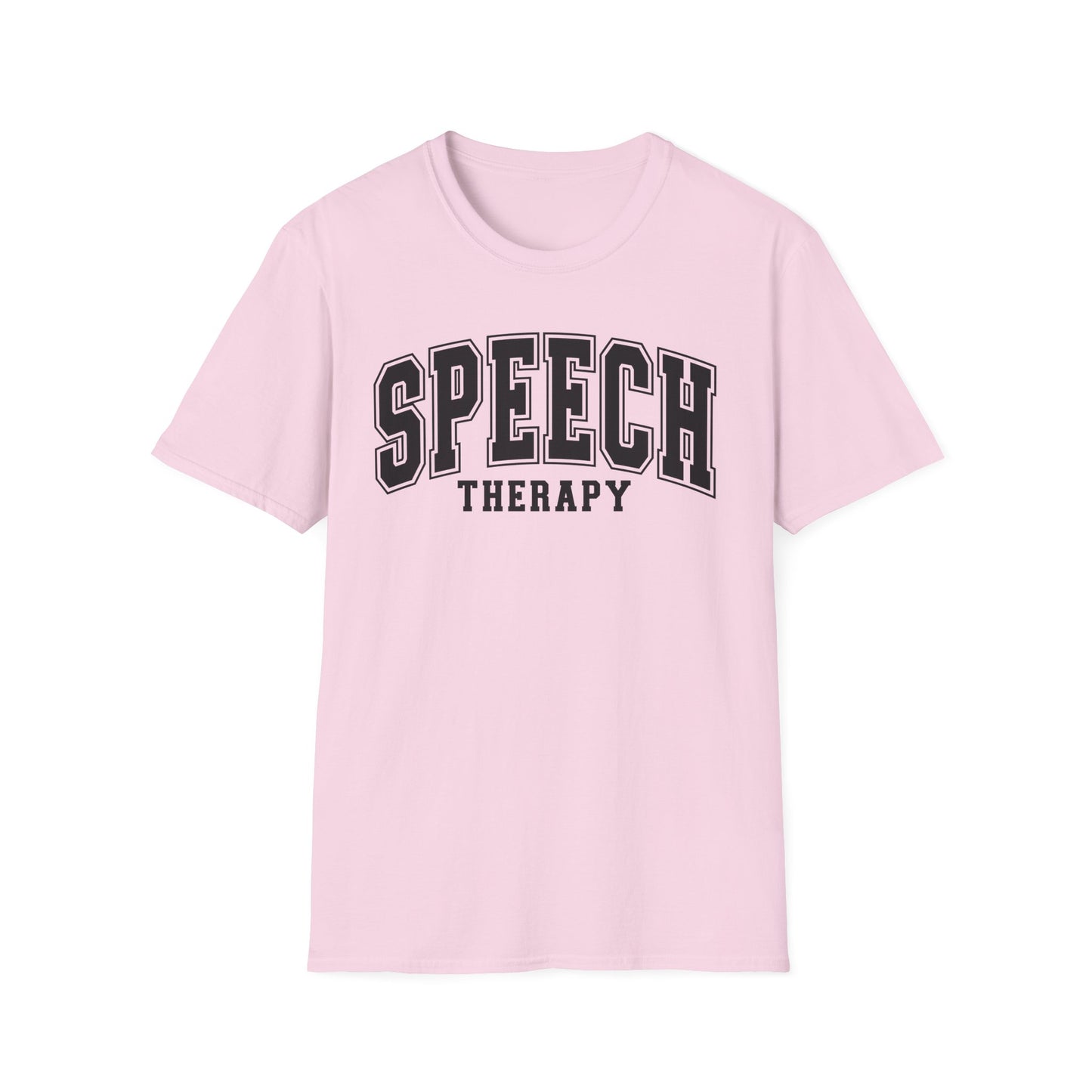 "Speech Therapy University Print" Adult T-Shirt