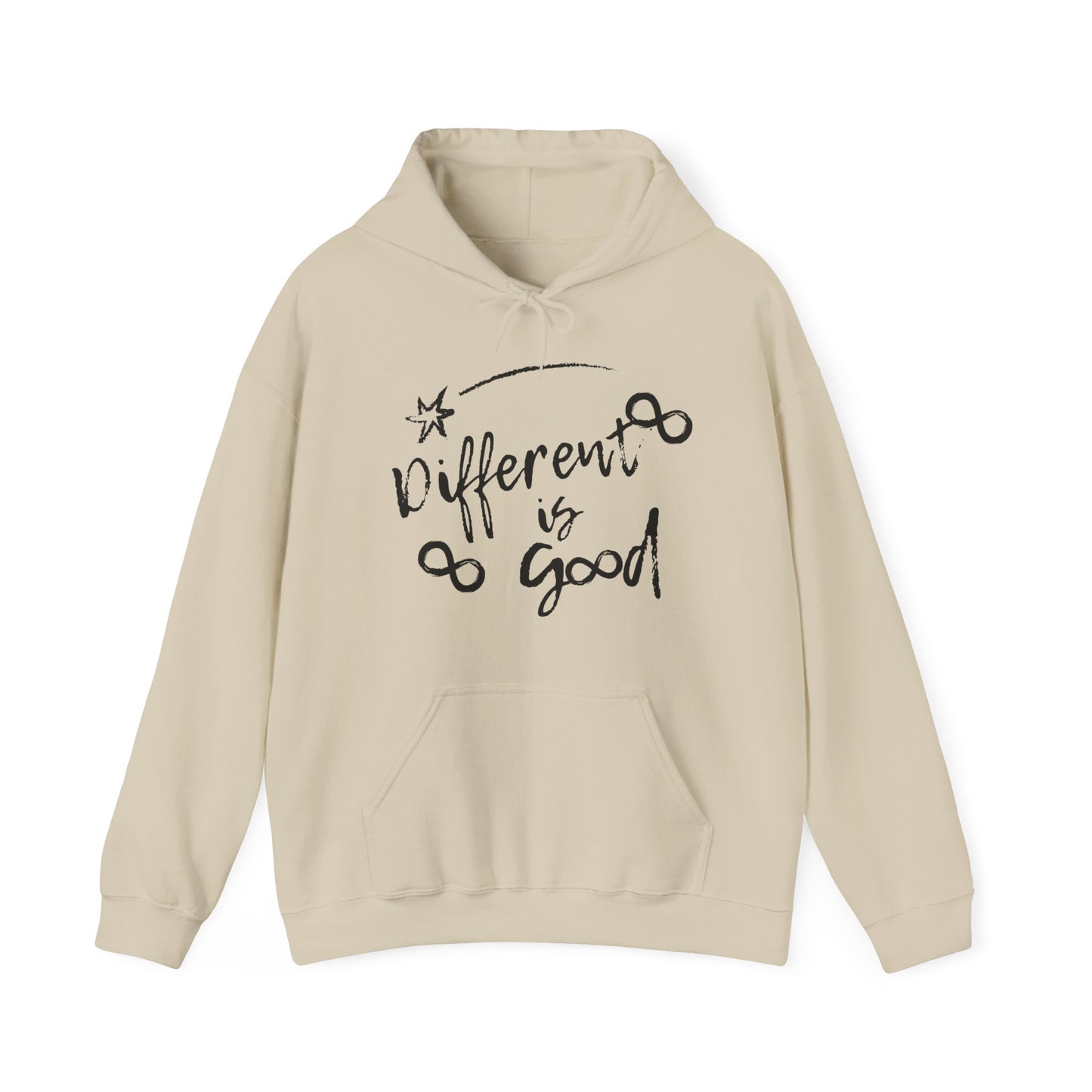 "Different is Good" Unisex Hoodie