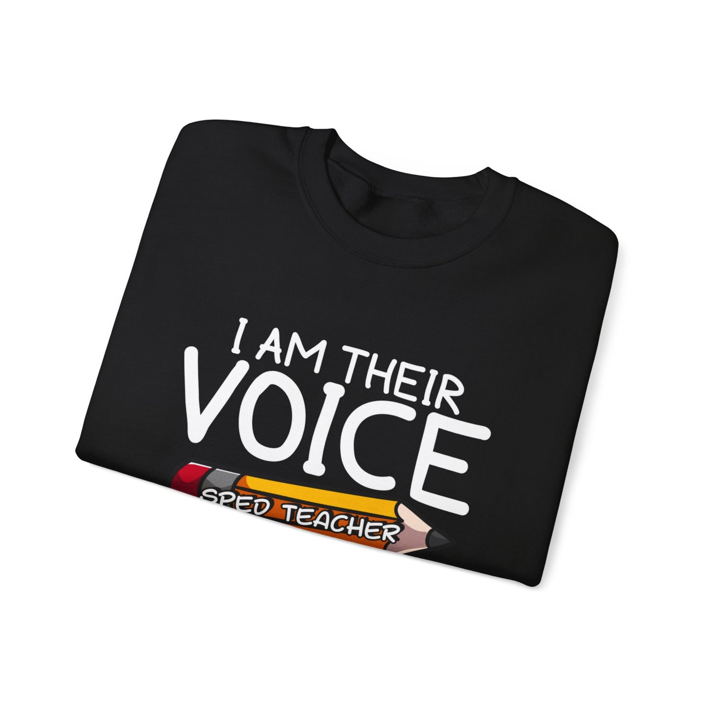 "I AM THEIR VOICE" Crewneck Sweatshirt