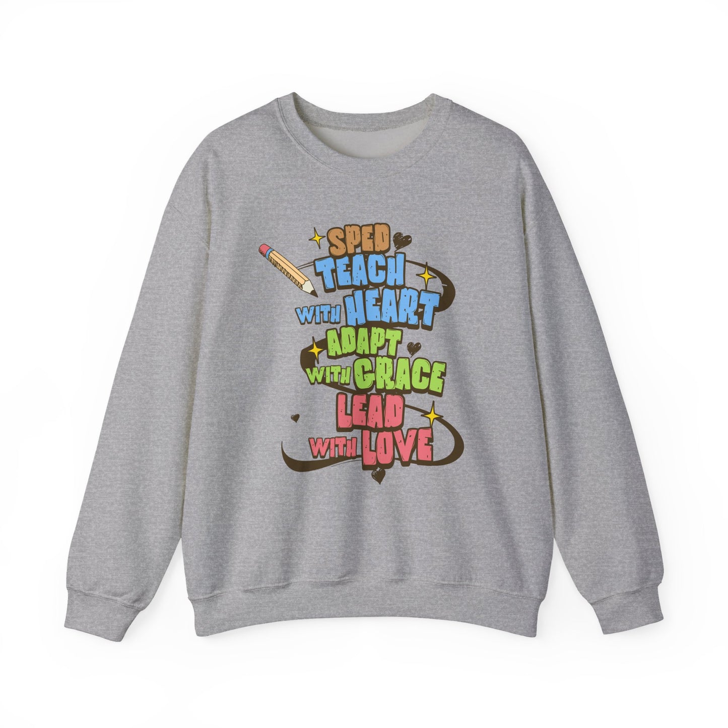"Teach, Adapt, Lead" Crewneck