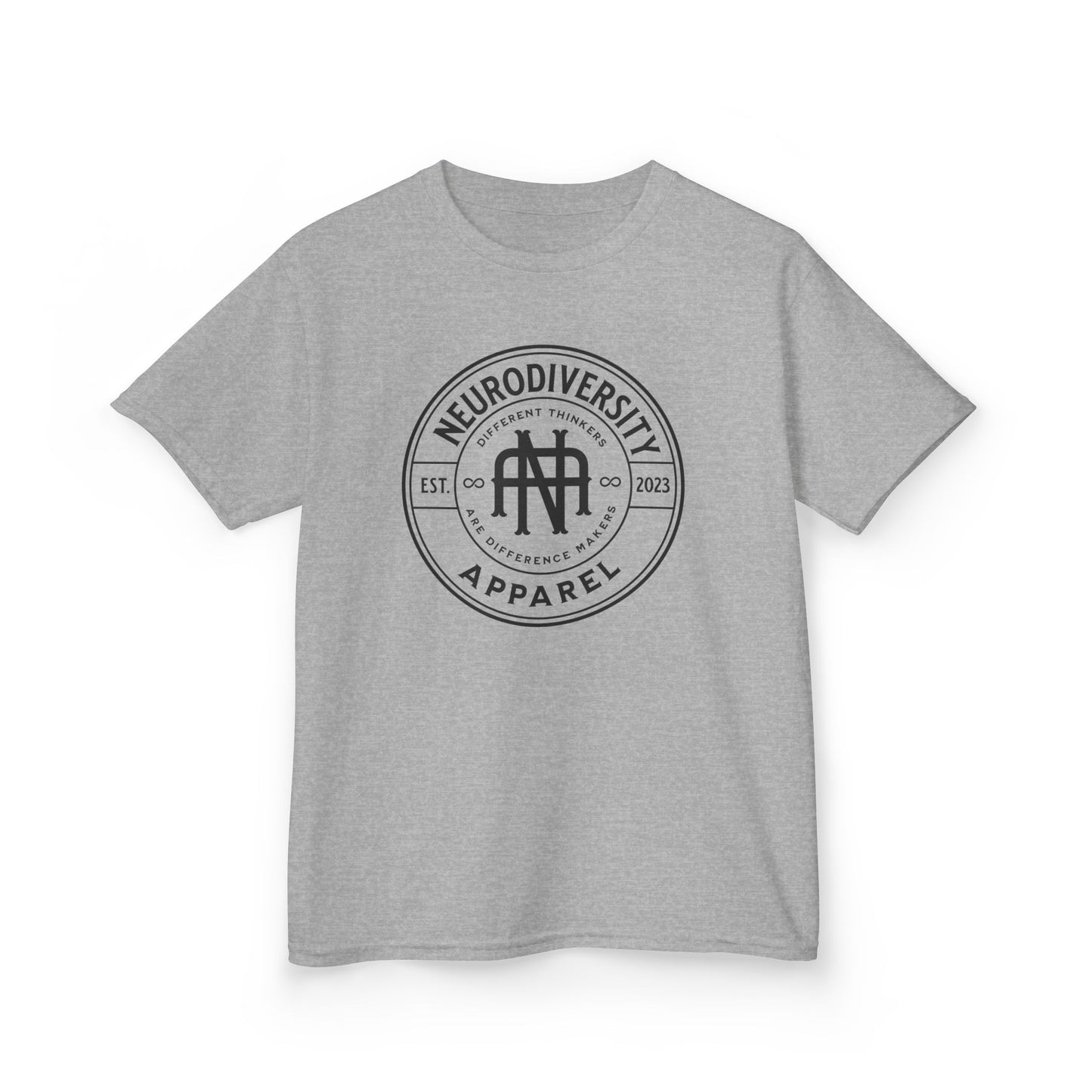 “NEURODIVERSITY APPAREL BADGE”  Youth Tee