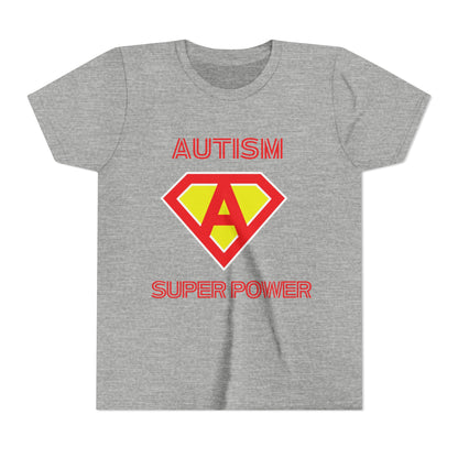 “Autism Super Power” Youth T Shirt