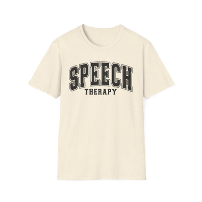 "Speech Therapy University Print" Adult T-Shirt