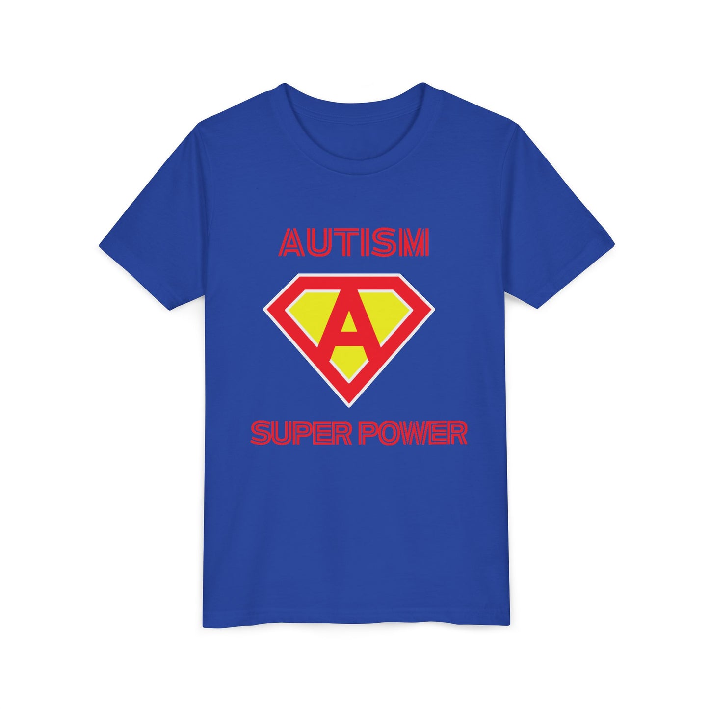 "Autism Superpower" Youth Short Sleeve Tee