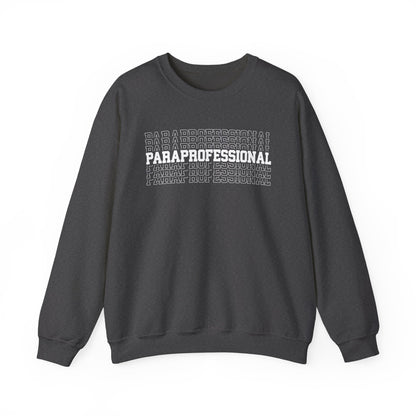 "PARAPROFESSIONAL ECHO" Crewneck