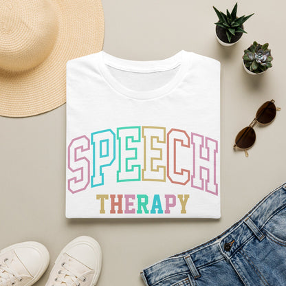 SPEECH THERAPY PASTEL ADULT T-SHIRT