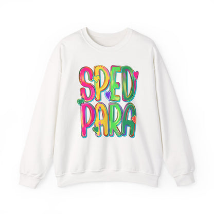 "SPED PARA" Crewneck